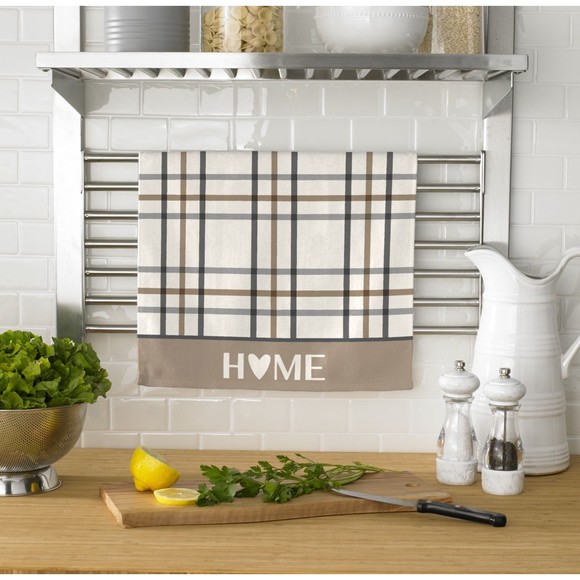 Mainstays HOME Kitchen Hand Dish Towels 15"x25" Set of 2 with HOME Coasters 4pcs - Picture 5 of 10